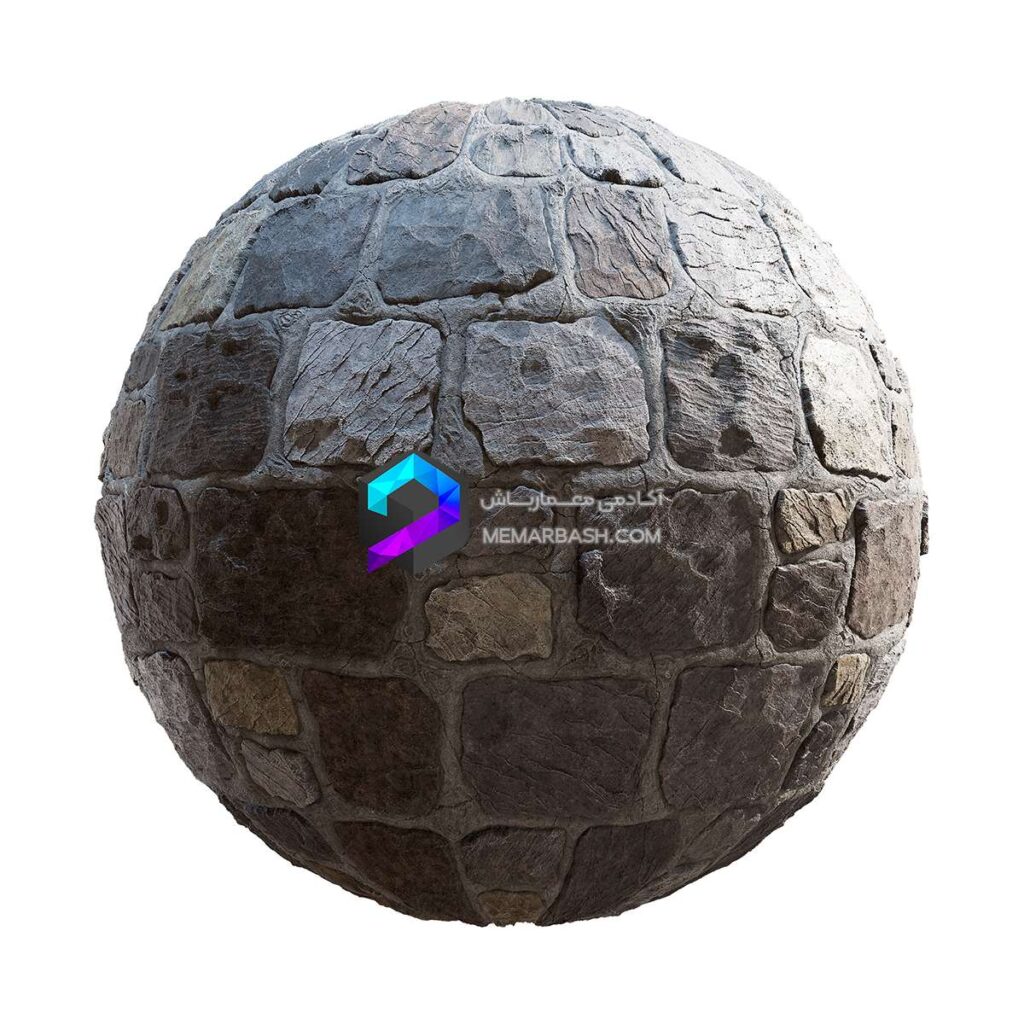 تکسچر دیوار سنگی  آجری