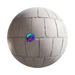 تکسچر بلوک بتنی تایل عمودی | white concrete block wall 65 37 1 memarbash.com