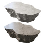 مدل سه‌بعدی میز سنگی مدرن | stone 03 023